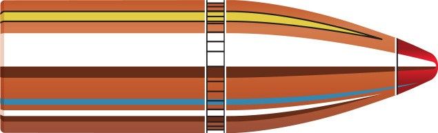 BOITE DE 100 OGIVES HORNADY 32 CAL.321 165 GR FTX 32005