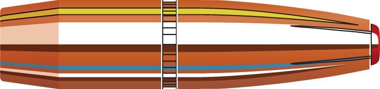 BOITE DE 100 OGIVES HORNADY SUB-X 30 CAL.308 190GR 30730