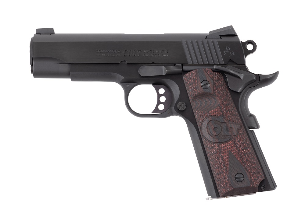 PISTOLET COLT COMBAT COMMANDER 9MM 4,25&Prime; BLUED O4942XE*