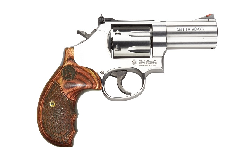 REVOLVER S&W 686 PLUS LUXE CAL.357MAG CROSSE BOIS 7 COUPS 3&Prime; 150713*
