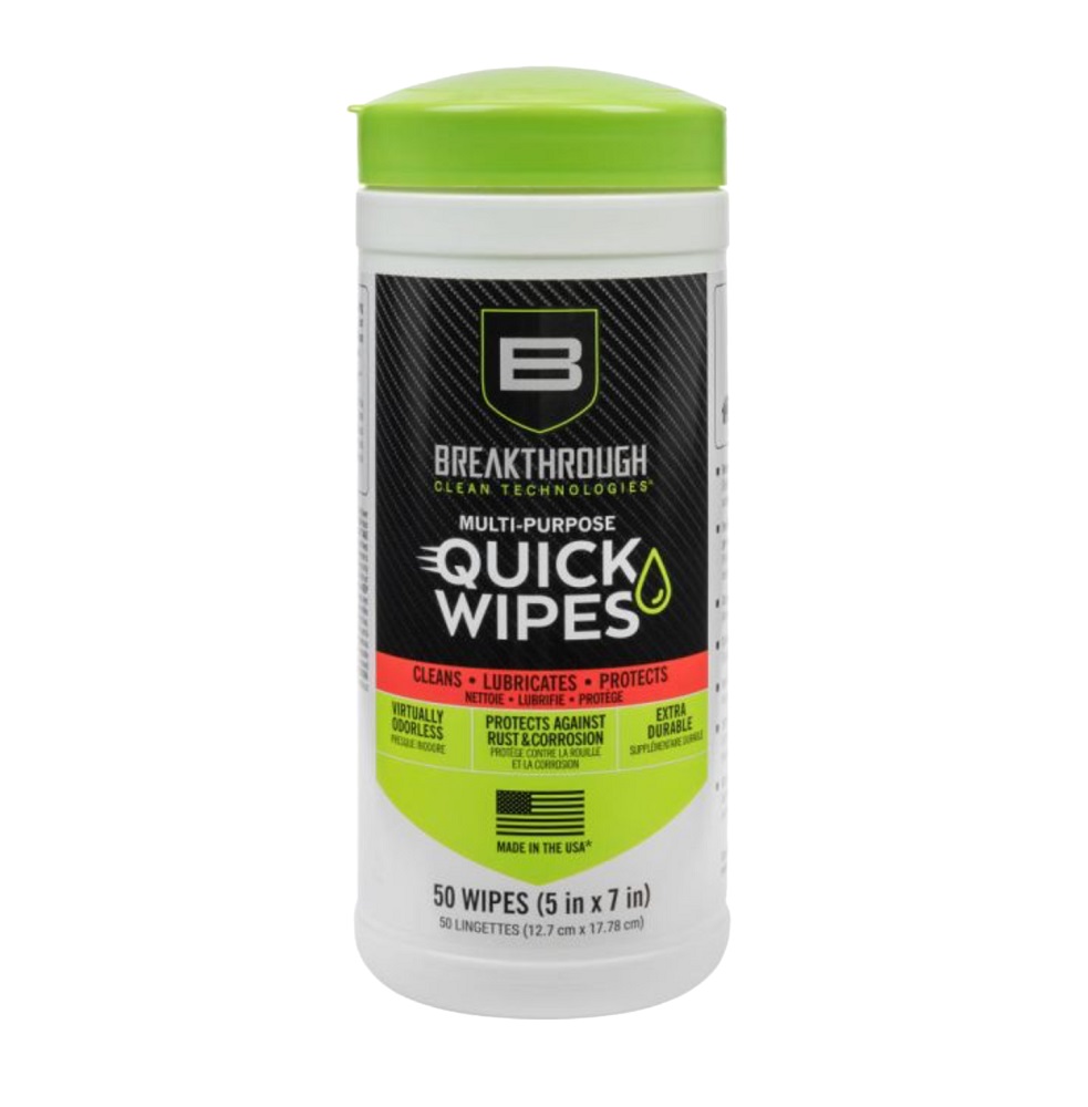 LINGETTES NETTOYANTES ET LUBRIFIANTES ARMES BREAKTHROUGH BT-CLP-QW-50