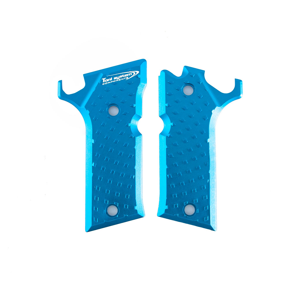PLAQUETTES TONI SYSTEM VIBRAM BERETTA 92X BLEU GB92XV-BL+