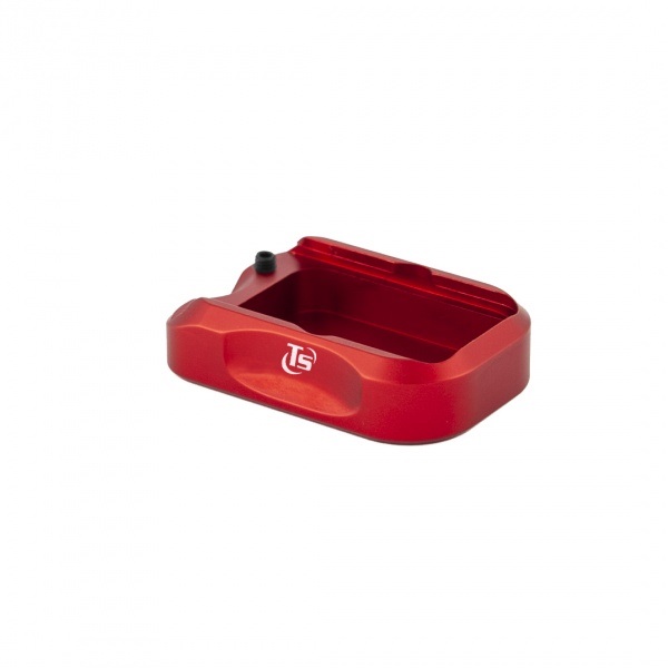 FOND DE CHARGEUR +1 TONI SYSTEM GLOCK 19X ROUGE PAD1GL19X-RE+