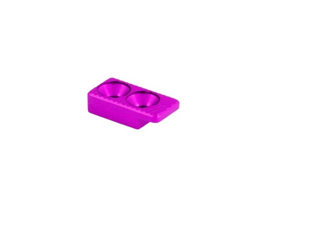 BOUTON DE CHARGEUR OVERSIZED TONI SYSTEM GLOCK GEN 4 VIOLET PMPG4-PU+