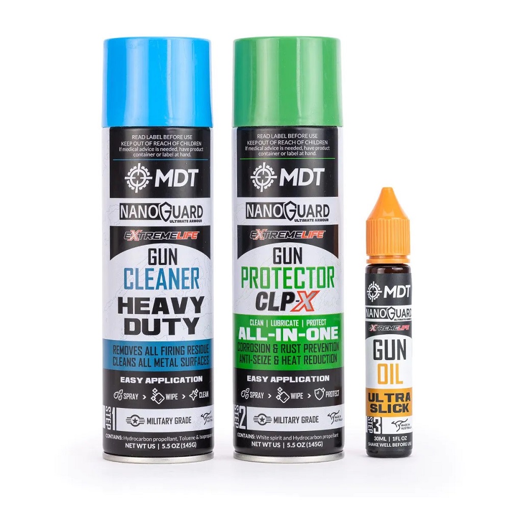 KIT DE NETTOYAGE POUR PISTOLET MDT NANOGUARD STANDARD -115845-GCL+