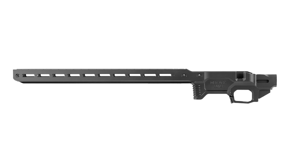 CHASSIS BASE MDT ACC ELITE REMINGTON 700 SA LH BLK  106801-BLK+