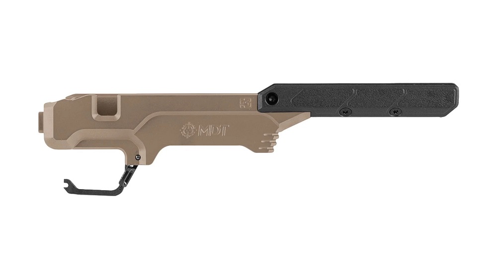 CHASSIS BASE MDT LSS GEN3 RUGER M77 SA RH FDE 114619-FDE+