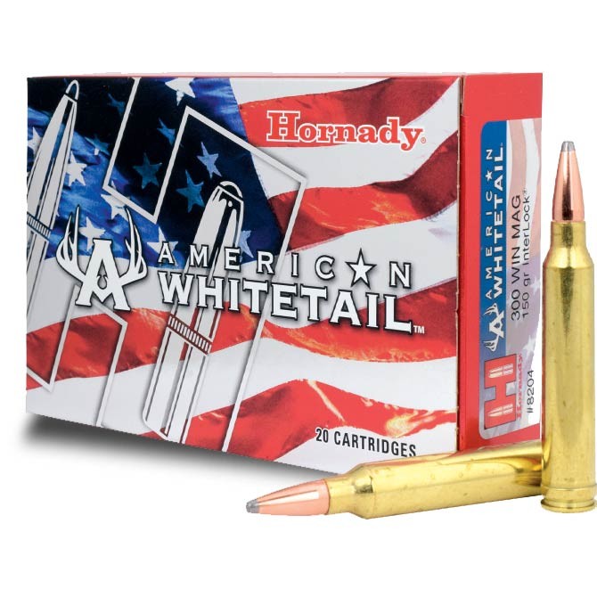 BOITE DE 20 CARTOUCHES HORNADY 300 WIN MAG 150G INTERLOCK SP AW 8204+