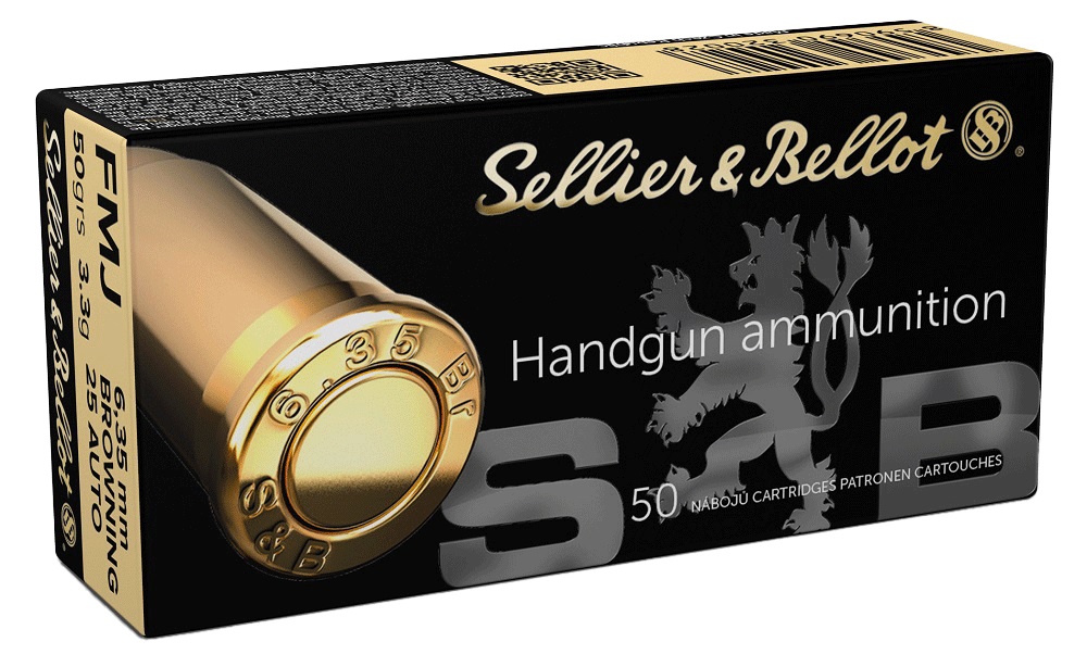 CARTOUCHES SB 25 ACP (6.35) FMJ*