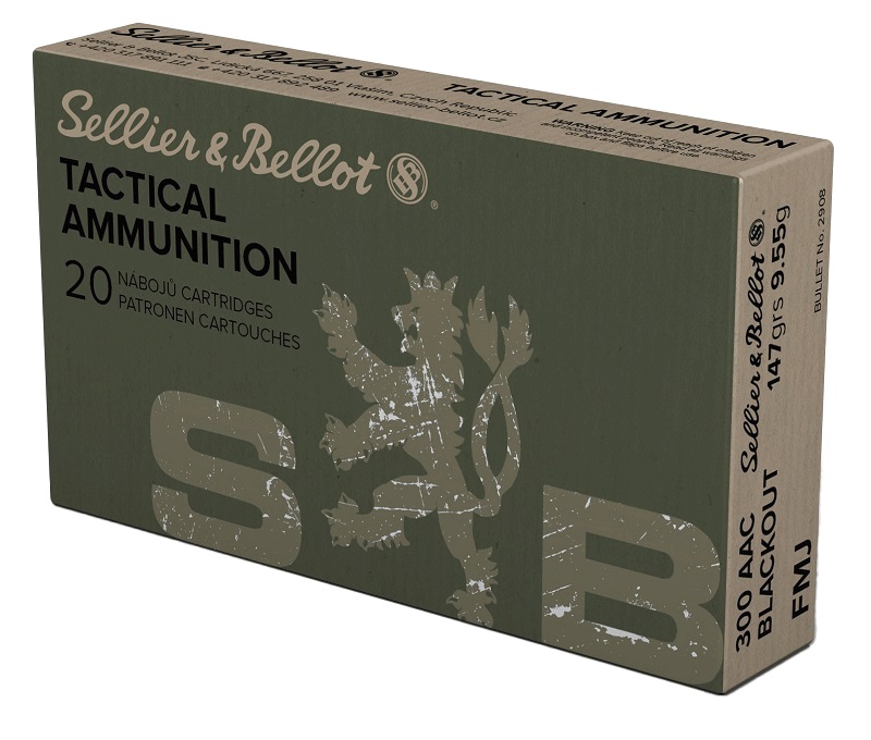 CARTOUCHES SB 300 AAC BLACKOUT FMJ 9.55G
