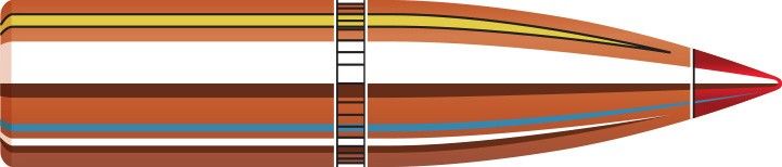 BOITE DE 100 OGIVES HORNADY 25 CAL.257 117GR SST 25522