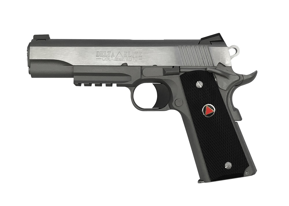 PISTOLET COLT DELTA ELITE RAIL 10MM 5&Prime; STAINLESS O2020RG*