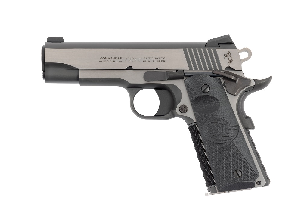 PISTOLET COLT COMBAT ELITE COMMANDER 9MM 4,25&Prime; TWO TONE O4082CE*