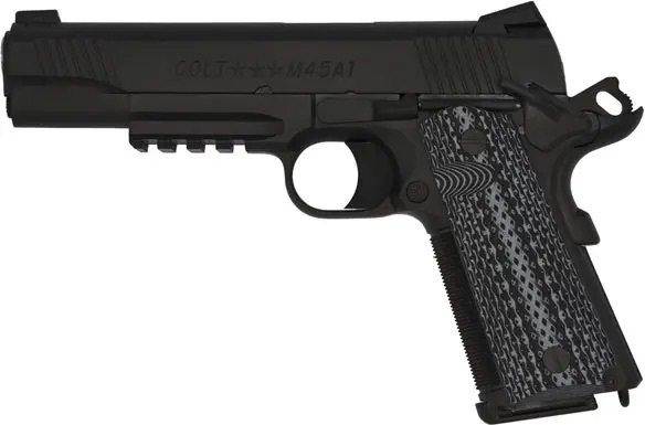 PISTOLET COLT CUSTOM SHOP CQB 45 ACP 5&Prime; BLACK DLC O1070CQB-B*