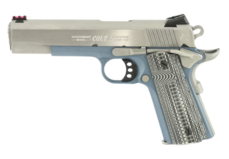 PISTOLET COLT COMPETITION 9MM 5&Prime; STAINLESS/CERAKOTE O1072CCS-BT*
