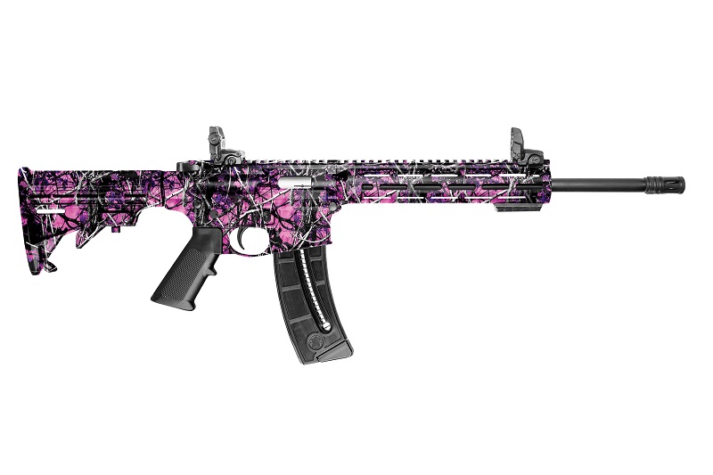 CARABINE S&W M&P15 22 SPORT CAMO MUDDY GIRL 16.5&Prime; 22LR 10212*