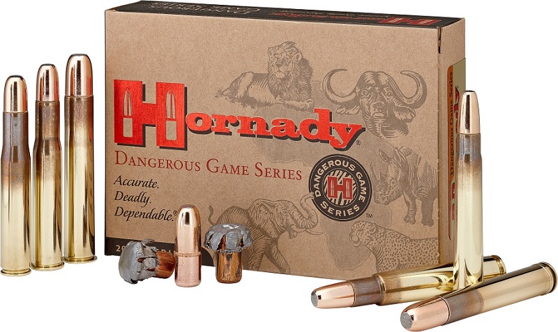 BOITE DE 20 CARTOUCHES HORNADY 500 NE 3&Prime; 570GR DGX BONDED 82689