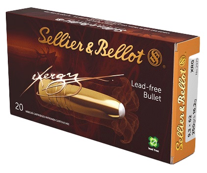 CARTOUCHES SB 9,3×62 XRG 250gr/16,2g V342582