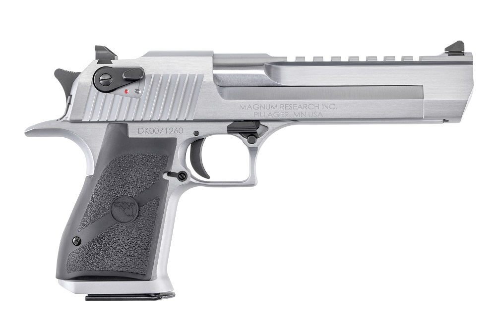 PISTOLET DESERT EAGLE DE50BC 6&Prime; CHROME BROSSE CAL.50AE*