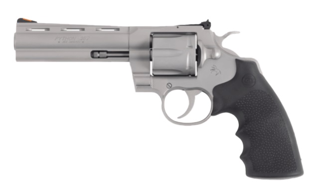 REVOLVER COLT PYTHON 357 MAG 5&Prime; MATTE STAINLESS PYTHON-SM5RTS*