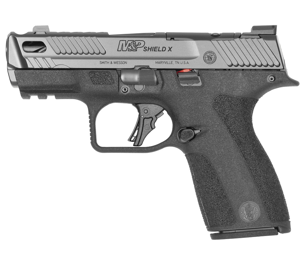 PISTOLET S&W MP9 SHIELD X PC CARRY COMP NTS 9×19 3.6&Prime; 13/15RDS 14269*