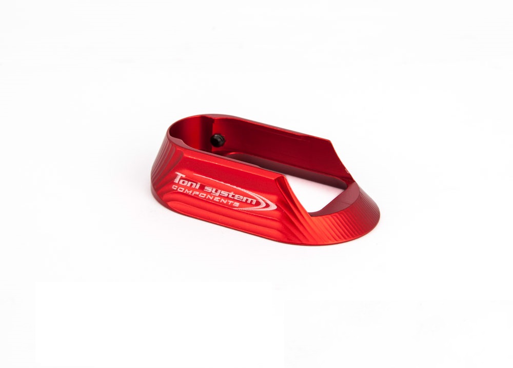 PUITS DE CHARGEUR ALU TONI SYSTEM CZ SHADOW 1 ROUGE MCZ1-RE+