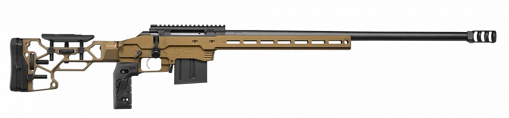 CARABINE CZ 600+ MDT CHASSIS DEEP BRONZE, 308 WIN+