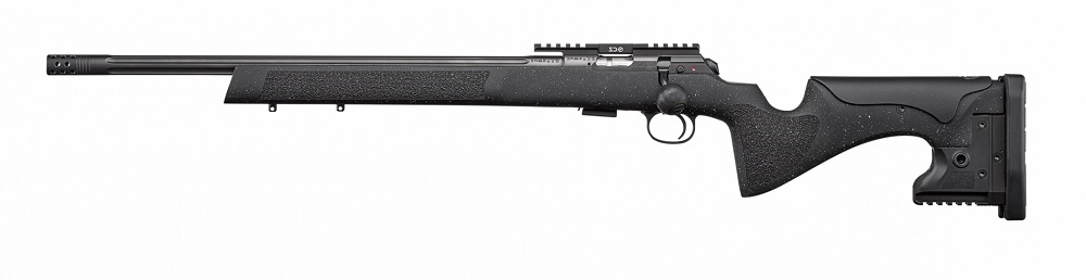 CARABINE CZ 457 LRP BLACK GAUCHER CAL.22LR 20&Prime; 1/2×20&Prime;+