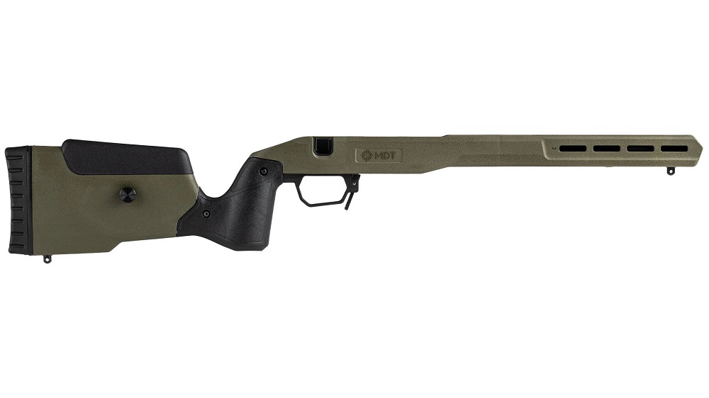 CHASSIS MDT FIELD STOCK RUGER AMERICAN LA RH ODG – 109545-ODG+