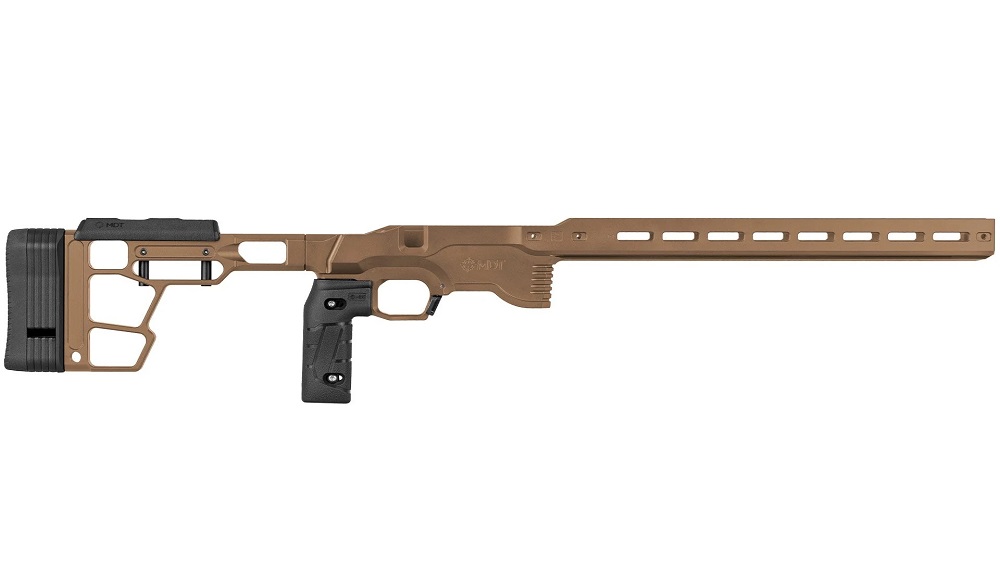CHASSIS MDT ACC PREMIER GEN2 SYSTEM RUGER 10-22 RH FDE 110137-FDE+