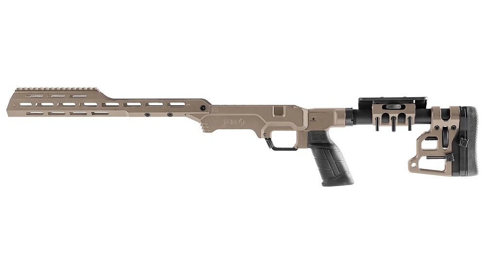 CHASSIS MDT LSS GEN3 SYSTEM REM 700 SA LH TACTICAL FDE 115035-FDE+