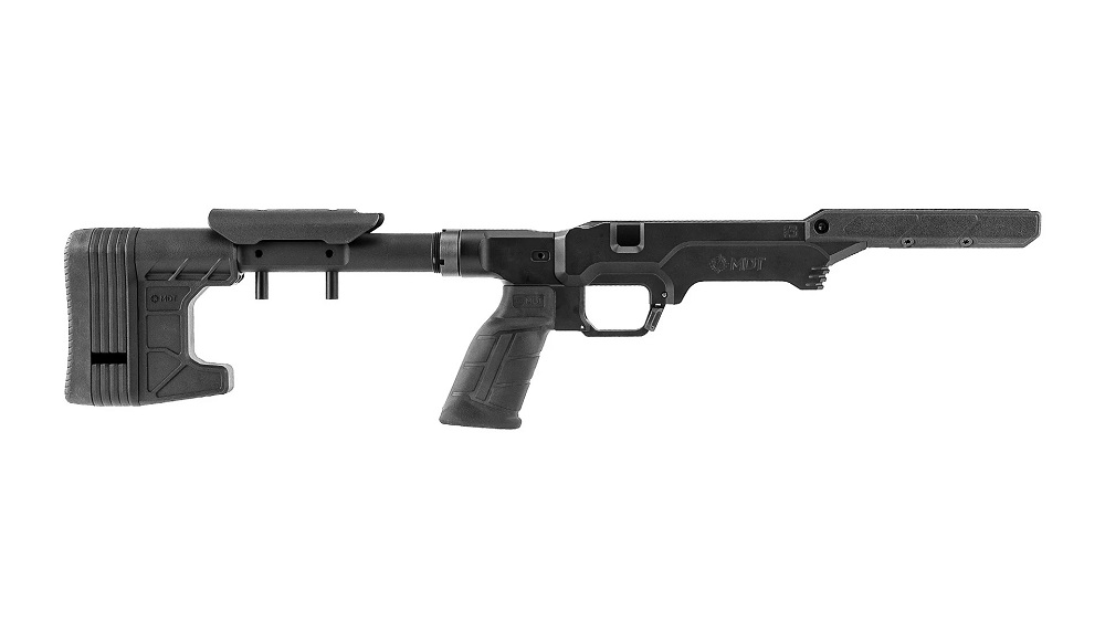 CHASSIS MDT LSS GEN3 SYSTEM RUGER M77 SA RH WORKER BLK 115044-BLK+