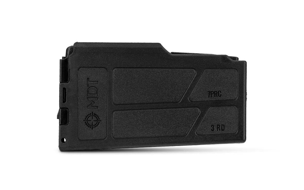 CHARGEUR MDT POLYMERE LA 3.850 7PRC 3rnd 109671-BLK+