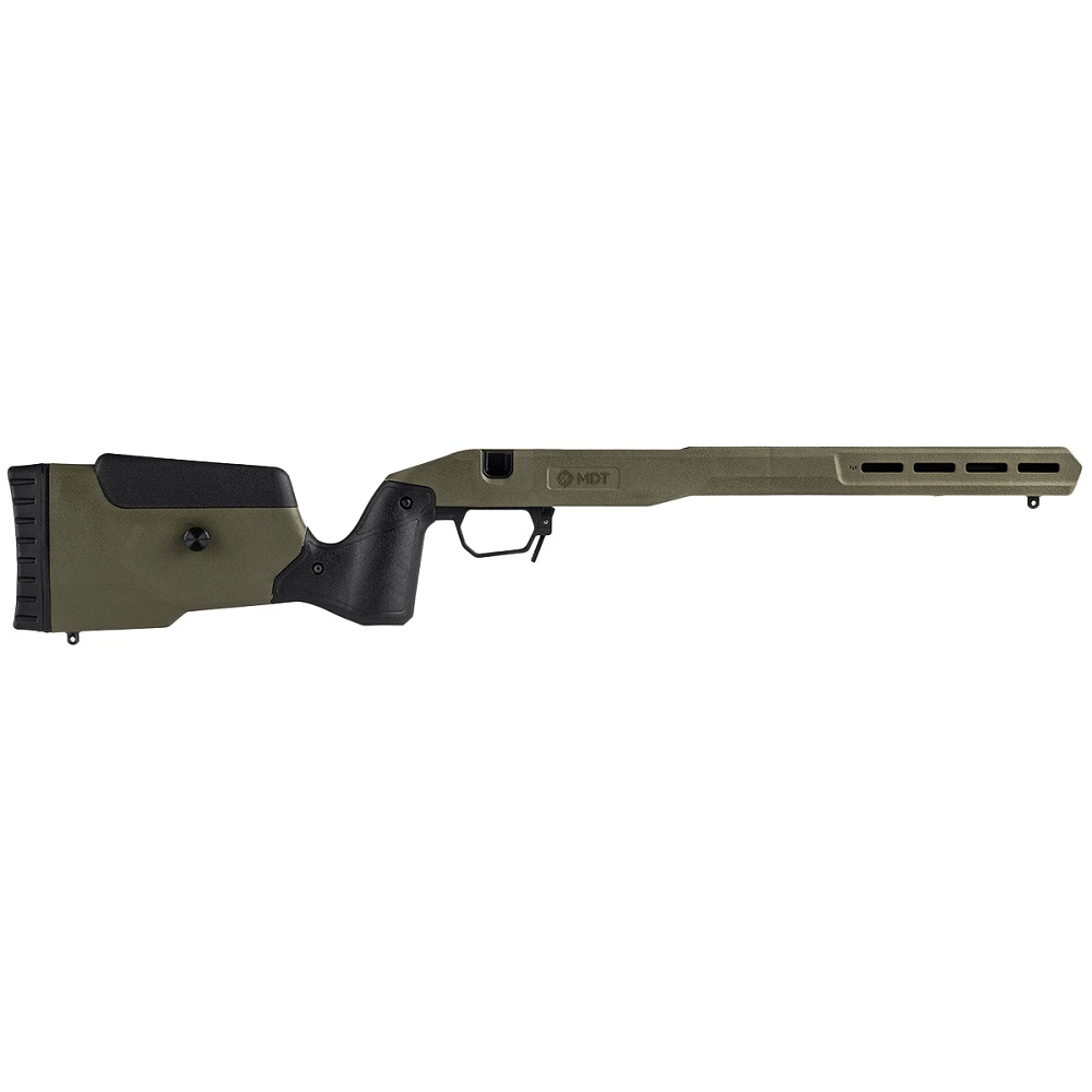 CHASSIS MDT Field Stock Tikka T3X LA RH ODG + 108675-ODG+