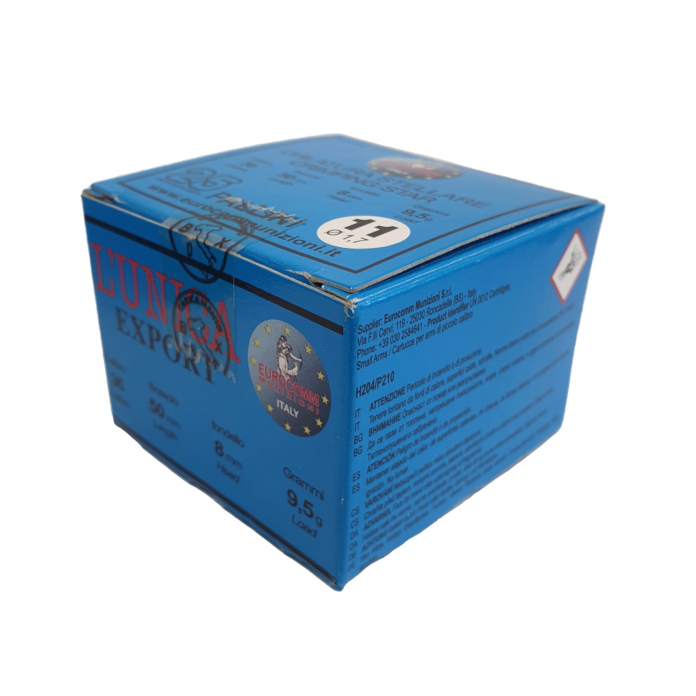 CARTOUCHES L&rsquo;UNICA 36/50PC 12MM PL 11+