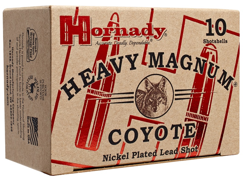 BOITE DE 10 CARTOUCHES HORNADY 12 GA BB NICKEL 3&Prime; 86222