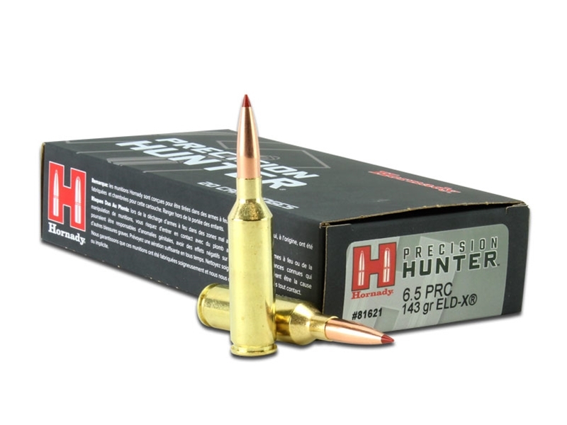 BOITE DE 20 CARTOUCHES HORNADY 6.5 PRC 143 GR ELD-X 81621