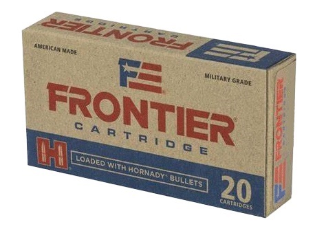 BOITE DE 20 CARTOUCHES HORNADY 338 ARC 285FMJ SUB FRONTIER FR430