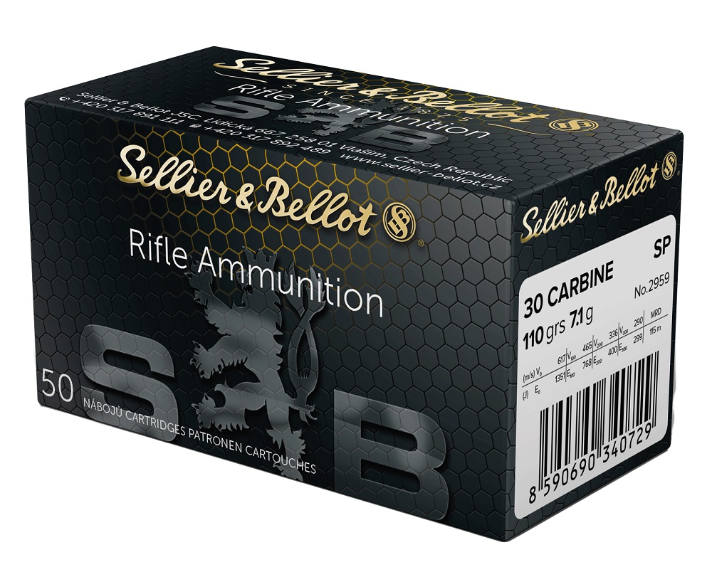CARTOUCHES SB 30 CARBINE SP 110GRS 7.1G 340722