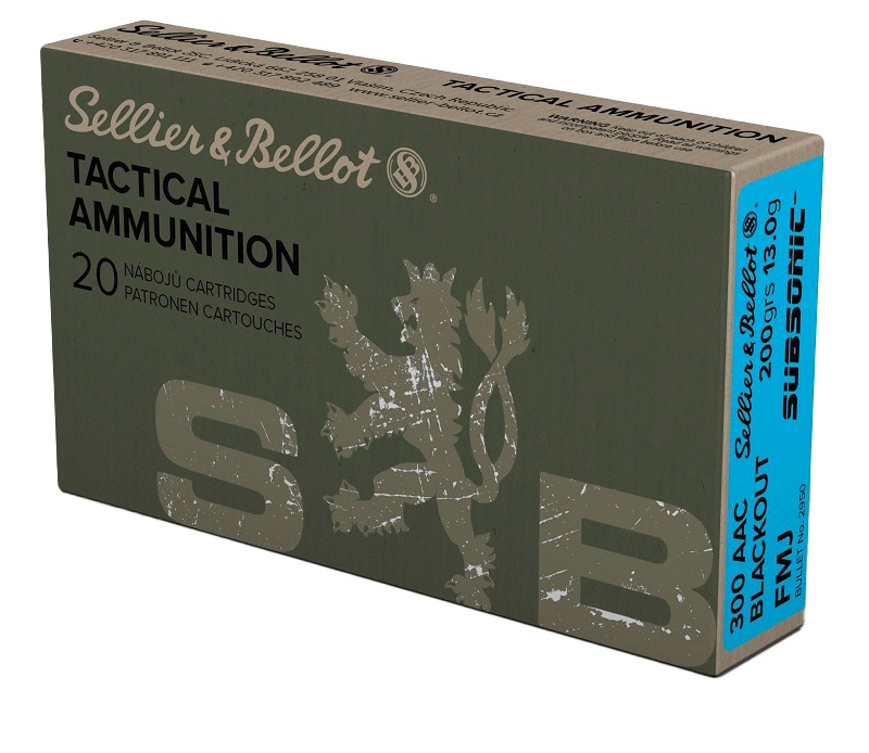 CARTOUCHES SB 300 AAC BLACKOUT FMJ 200/13G SUBSO