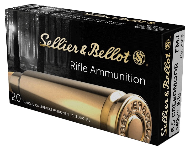 CARTOUCHES SB 6,5 CREEDMOOR FMJ 140grs / 9,1g 341602