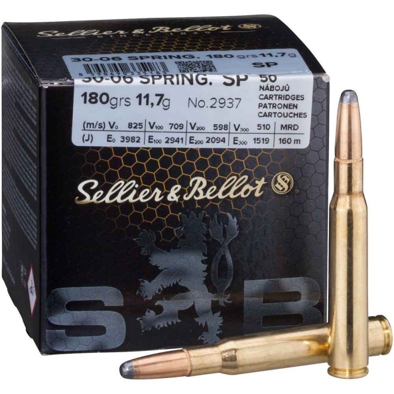 CARTOUCHES SB 30-06SPRING SPCE VRAC 11.7G X50