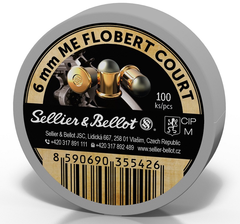CARTOUCHES SB 6MM FLOBERT ME SHORT X100
