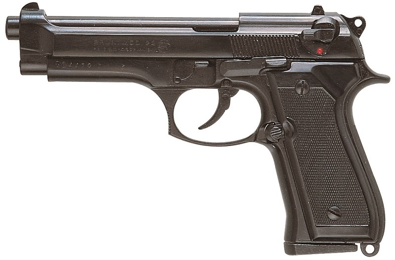 PISTOLET BRUNI MODELE 92 9MM BLANC/GAZ