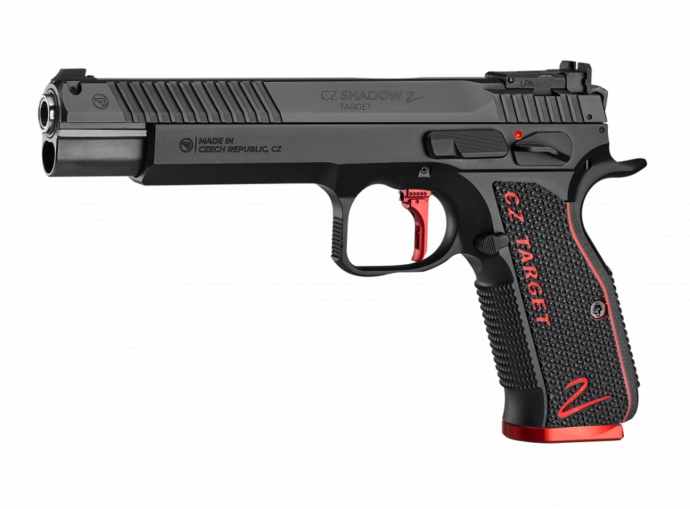 PISTOLET CZ SHADOW 2 TARGET 6&Prime; CAL.9X19 17 COUPS*