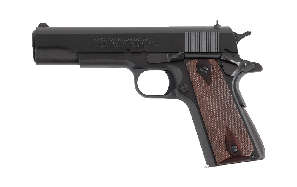 PISTOLET COLT GOVERNMENT MODEL 45 ACP 5″ BLUED O1970A1CS*
