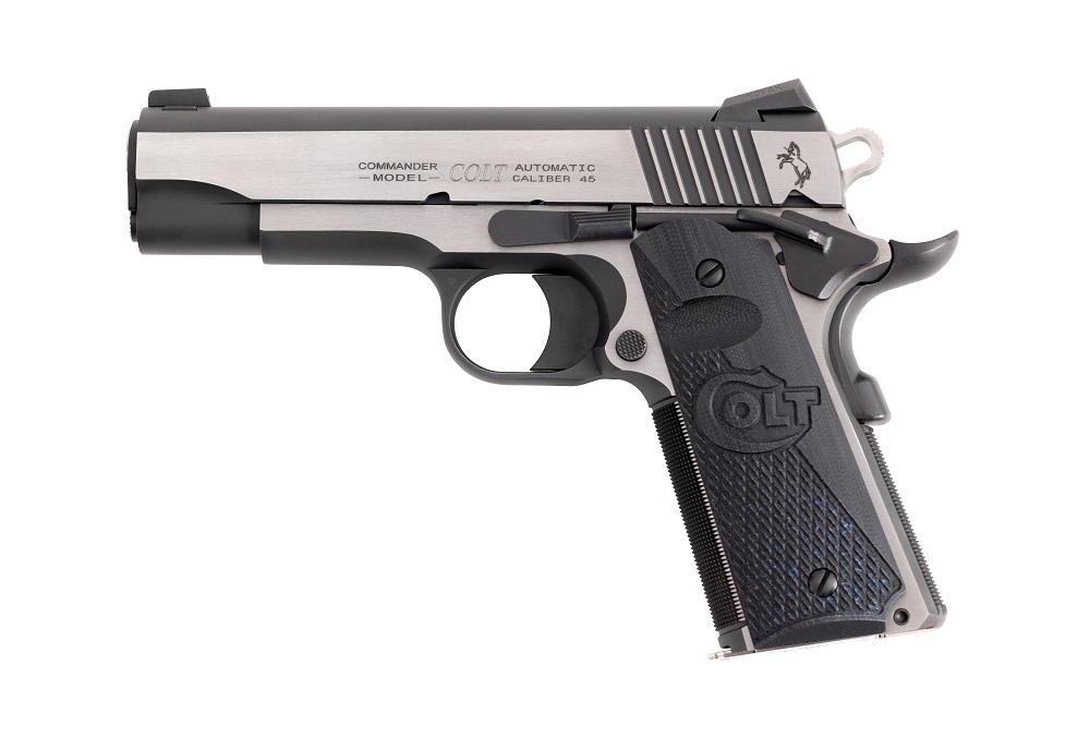 PISTOLET COLT COMBAT ELITE COMMANDER 45 ACP 4,25&Prime; TWO TONE O4080CE*