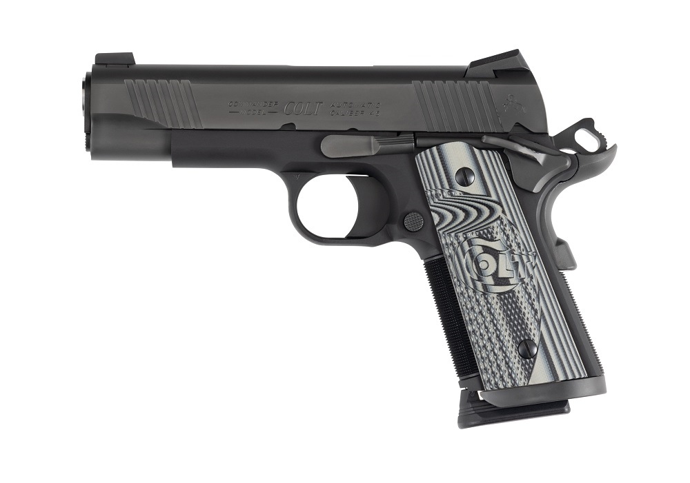 PISTOLET COLT CCU OFFICERS 45 ACP 4,25&Prime; ANODIZE/BLACK DLC O9840CCU*