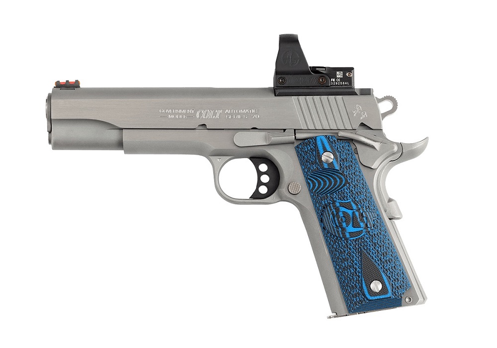 PISTOLET COLT COMPETITION OR 9MM 5&Prime; STAINLESS O1072CCS-OR*