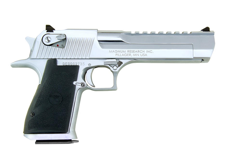 PISTOLET DESERT EAGLE CAL.50AE 6&Prime; CHROME POLI DE50PC*
